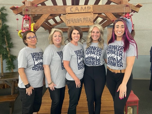 Fifth Grade teachers Ms. Trujillo, Ms. Burns, Ms. Hubbard, Ms. Silvio